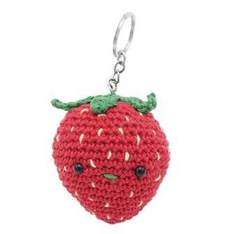 Hardicraft Crochet Kit Strawberry Bag Pendant