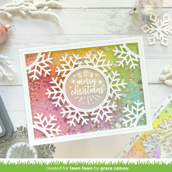 Lawn Fawn - Clear Stamps: Magic Holiday Messages