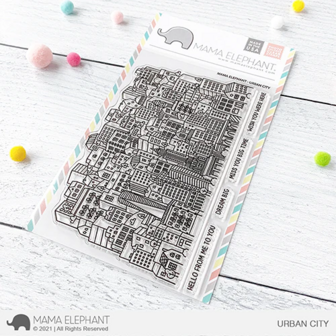 Mama Elephant - Clear Stamps: URBAN CITY