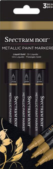Spectrum Noir - Metallic Paint Markers Liquid Gold