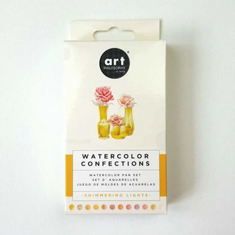 Art Philosophy - Watercolor Confections - Shimmering Lights