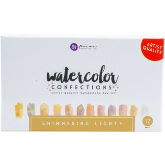 Art Philosophy - Watercolor Confections - Shimmering Lights