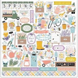 Echo Park - 12&quot;x12&quot; Collection Kit: It&#039;s Spring Time