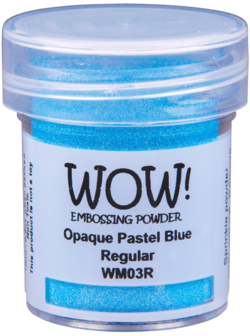 Wow! Embossing Powder: Opaque Pastel Blue
