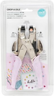 We R Memory Keepers - Hole Punch &amp; Eyelet Setter Lilac Crop-A-Dile Tool