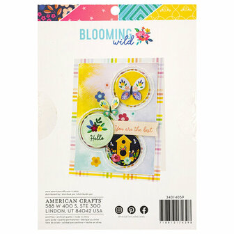 American Crafts - Paige Evans - Blooming Wild 6x8 Inch Paper Pad