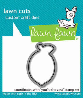 Lawn Fawn - lawn cuts: you&#039;re the zest