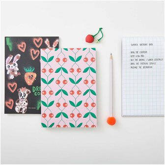 Paper Poetry by Rico Design Notepad Just Bees + Fruits + Flowers, Cherries