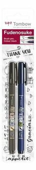 Tombow - Brush pen Fudenosuke black
