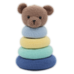Hardicraft Crochet Kit: Stacking Bear