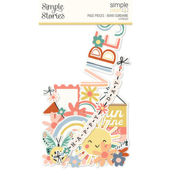 Simple Stories - Simple Page Pieces: Boho Sunshine