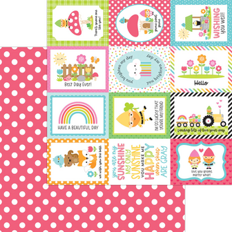 Doodlebug - 12&quot;x12&quot; Paper Pack: Over The Rainbow