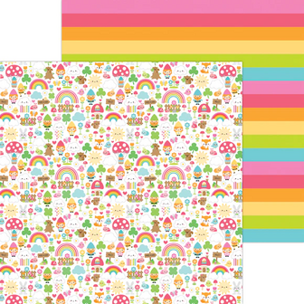 Doodlebug - 12&quot;x12&quot; Paper Pack: Over The Rainbow