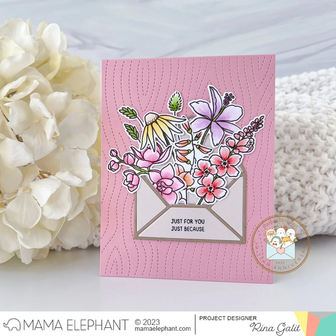 Mama Elephant - Clear stamps: MORE BLOOMS