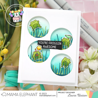 Mama Elephant - Clear stamps: LITTLE FROG AGENDA