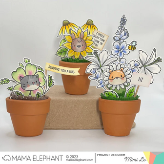 Mama Elephant - Creative Cuts: Flower Friends