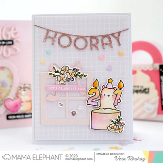Mama Elephant - Clear Stamps: CELEBRATION CANDLES