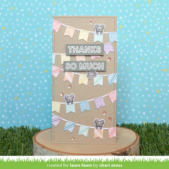 Lawn Fawn - Clear Stamps: Offset Sayings: Everyday