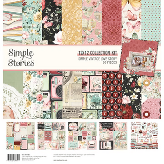 Simple Stories - Collection Kit: Simple Vintage Love Story
