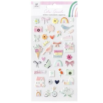 Celes Gonzalo - Rainbow Avenue Stickers Puffy Icons