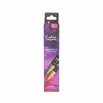 Crafter&#039;s Companion - Cosmic Collection Acrylic Paint Markers Metallic