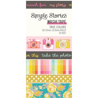 Simple Stories - washi tape: True Colors