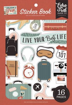 Echo Park - Sticker Book: Let&#039;s Take The Trip
