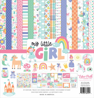 Echo Park - My Little Girl 12x12 Inch Collection Kit (MLG358016)
