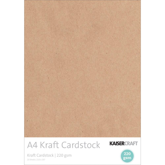 Kaisercraft - A4 Kraft Cardstock