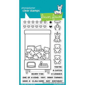 Lawn Fawn - Clear Stamps: You&#039;re Claw-some