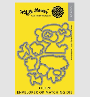 Waffle Flower Die: Enveloper OK