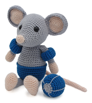 Crochet Kit Mouse Eddy