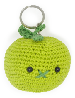 Crochet Kit Apple Bag Pendant