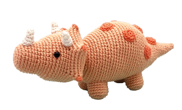 Hardicraft Crochet Kit: Triceratops