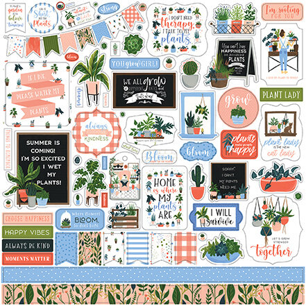 Echo Park - Element Stickers: Plant Lady