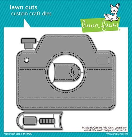 Lawn Fawn - Custom Craft Dies: Magic Iris Camera add-on
