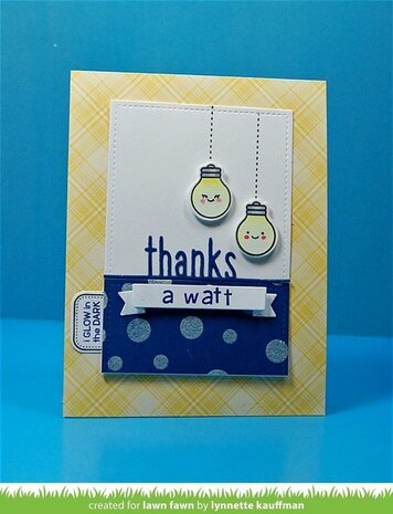 Lawn Fawn - Clear Stamps: Lights Out