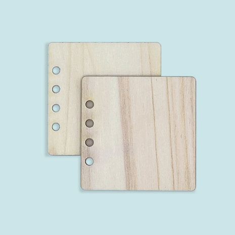 Craftbird - Wood Laser Cut Album Covers: square small