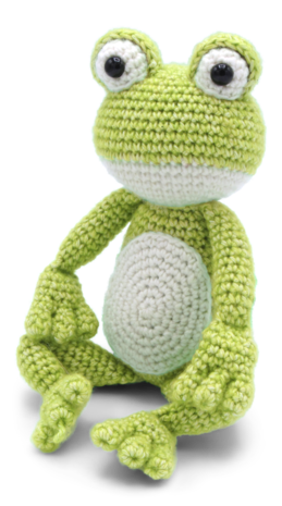 Crochet kit Vinny the Frog