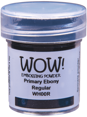 Wow! Embossing Powder: Primary Ebony