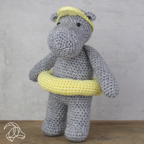 Hardicraft Crochet Kit: Henny Hippo