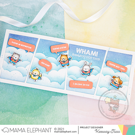 Mama Elephant - Creative Cuts: Slim Comic Strip