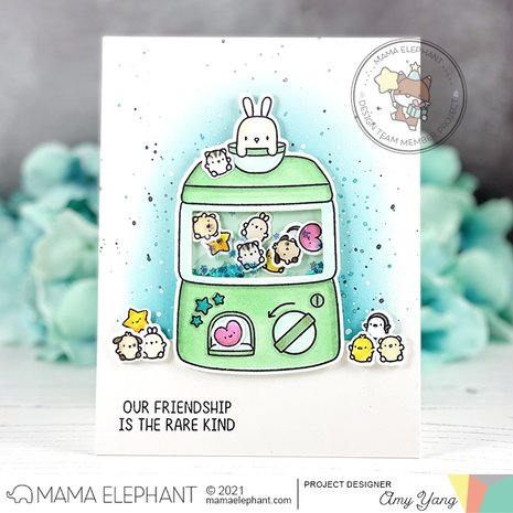 Mama Elephant - Clear Stamps: Lil Toy Machine