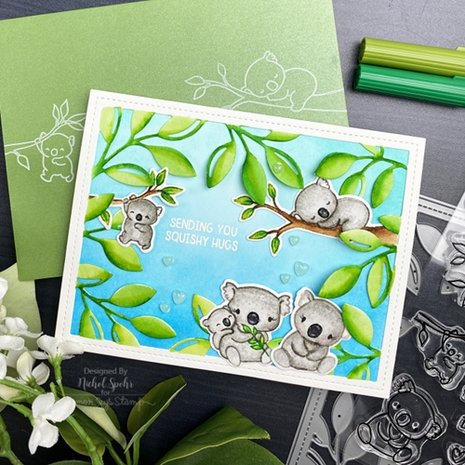 Mama Elephant - Clear Stamps: Koala Hugs