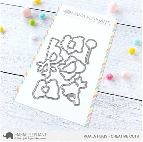 Mama Elephant - Creative Cuts: Koala Hugs