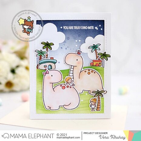 Mama Elephant - Creative Cuts: Me and My Dinosaur 
