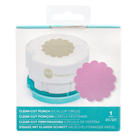 We R Memory Keepers - Clear Cut Punch: Scallop Circle 2"