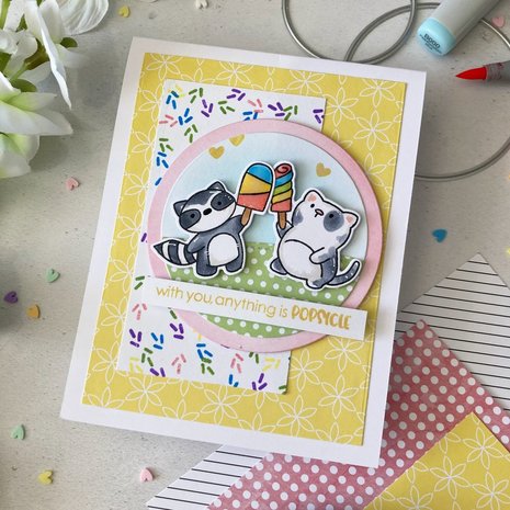 Time For Tea Designs - Clear Stamps: Cool Critters 