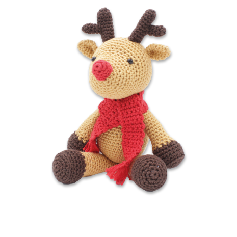 Hardicraft Crochet Kit: Rudolf Reindeer