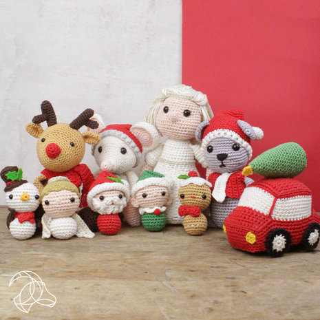 Hardicraft Crochet Kit: Christmas Car
